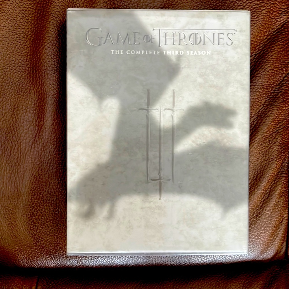 Game of thrones season 3 DVD set